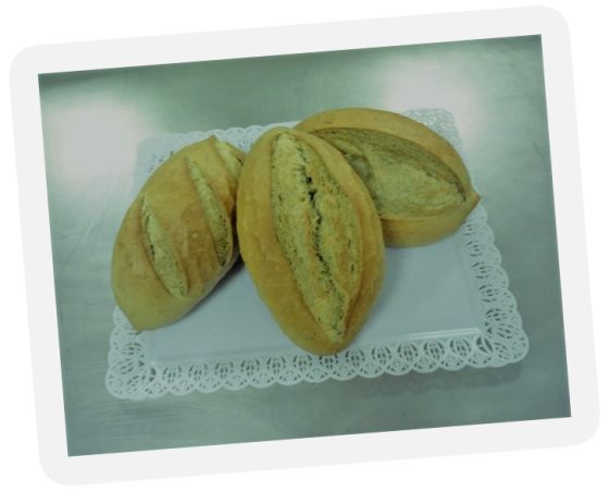 Pão Italiano de Espinafre